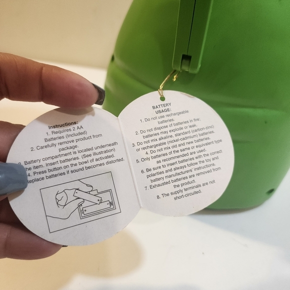 FRANKENSTAIN BIG MOUTH CANDY BOWL Halloween Basket - Picture 6 of 12